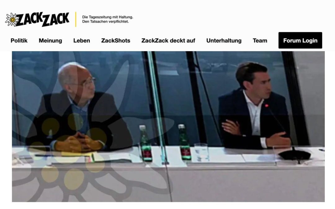 Kurz angebunden: U-Ausschuss-Leak – Die Demaskierung des Masken-Kanzlers