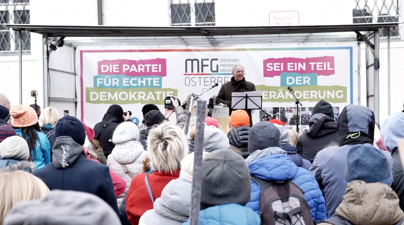 VIDEO: Dr.Michael Brunner bei der Kundgebung in Salzburg am 9.4.2022