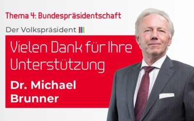 Der Wahlkampf kann beginnen! Dr. Michael Brunner hat alle Unterstützungserklärungen gesammelt