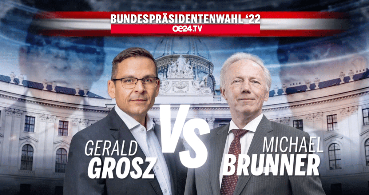 BP-Wahl Duell: Gerald Grosz vs. Michael Brunner