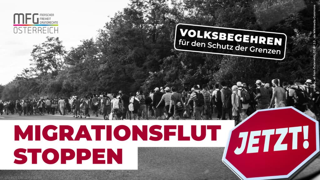Migrationsflut stoppen – Jetzt!