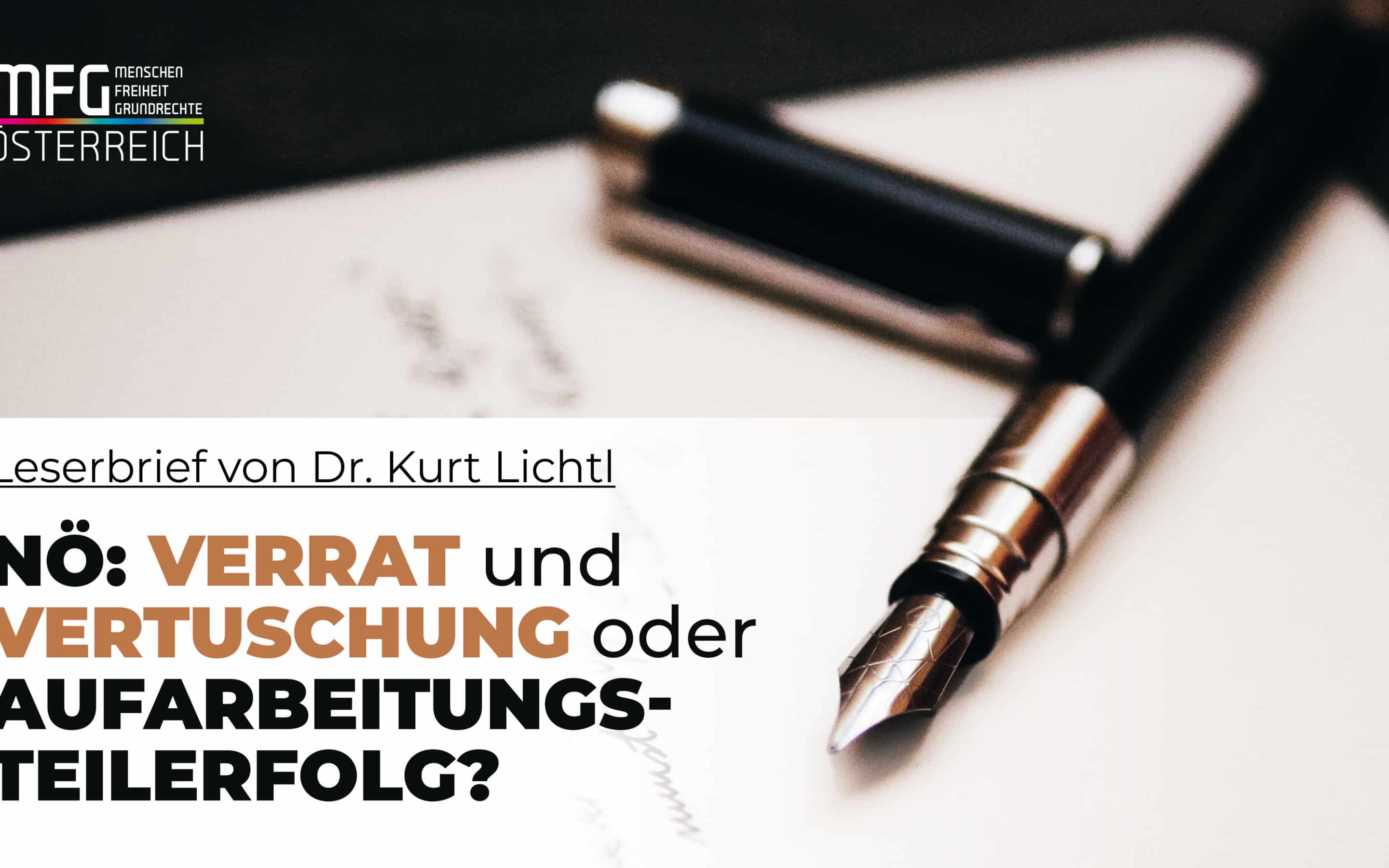 Leserbrief: Verrat und Vertuschung oder Aufarbeitungsteilerfolg?