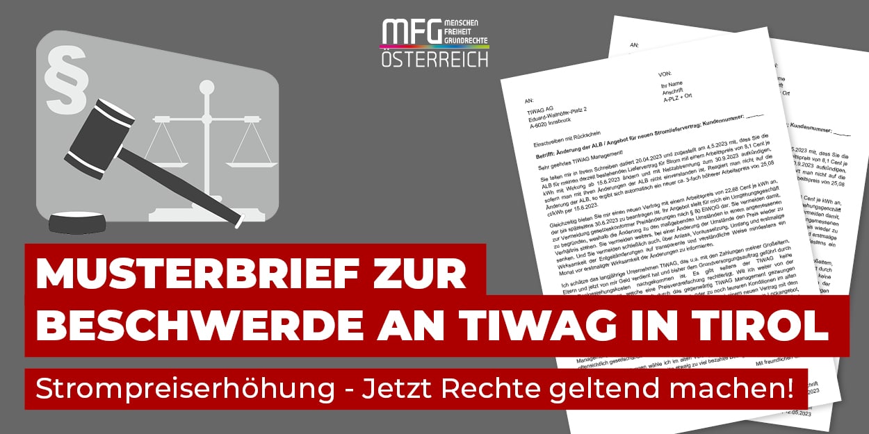 Update: TIWAG – gänzlich ungeniert. Offener Brief und Untersuchungsausschuss