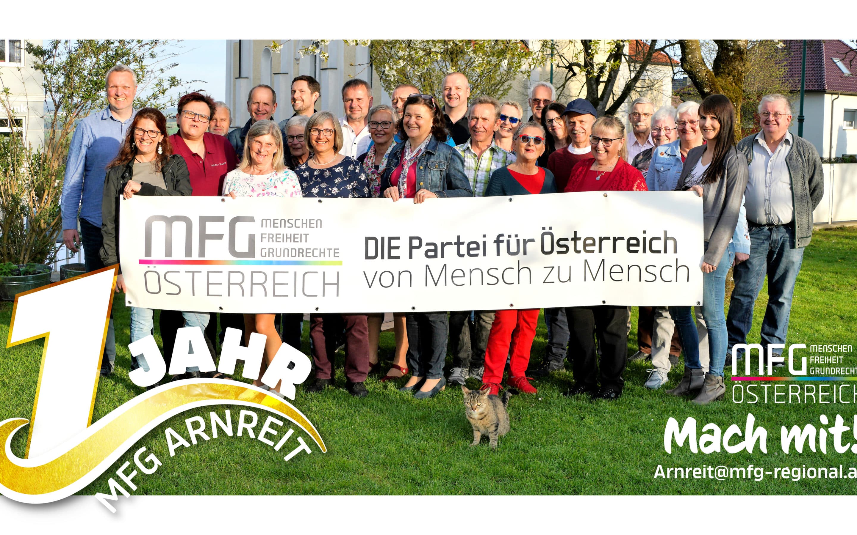 Was für ein erstes Jahr! MFG ARNREIT