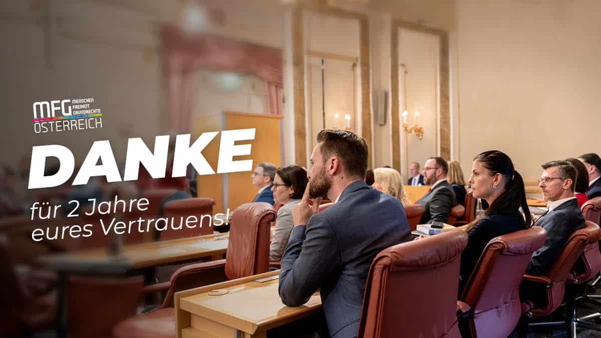 MFG feiert 2 Jahre im Oö. Landtag: Gemeinsam sind wir stark!