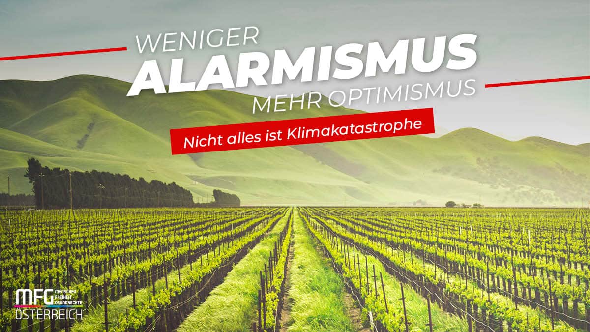Schluss mit der Klima-Panik und dem ständigen Schlechtreden von Tourismus und Wirtschaft!