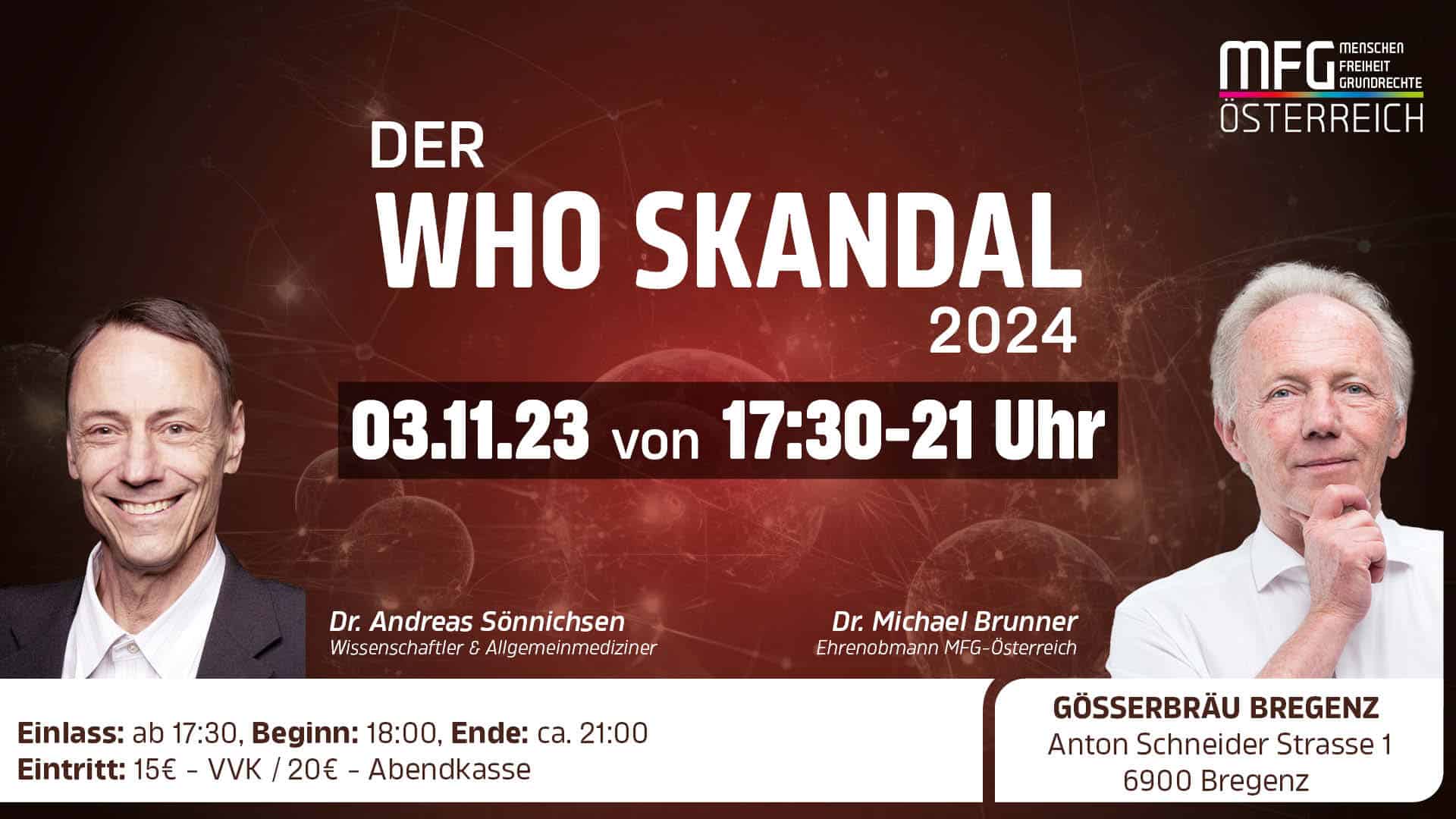 VORTRAG: DER WHO SKANDAL 2024