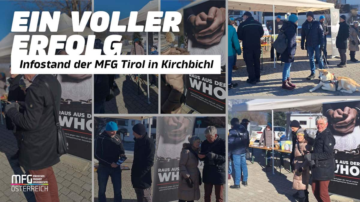 Alarmstufe Rot für Demokratie und Souveränität! MFG Tirol kämpft gegen WHO-Pandemievertrag