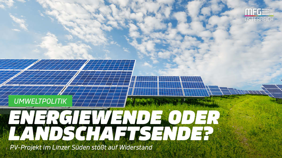 PV Anlage Linz Ackerfläche
