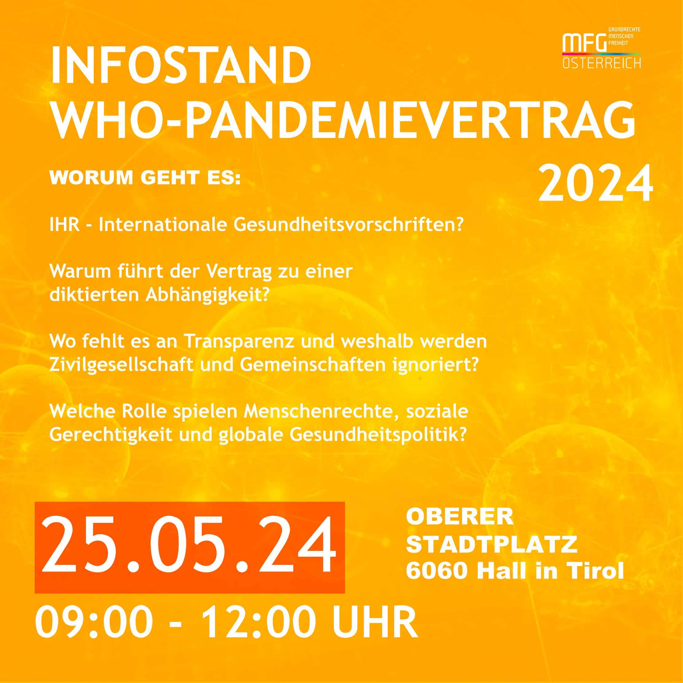 INFOSTAND MFG – Hall in Tirol
