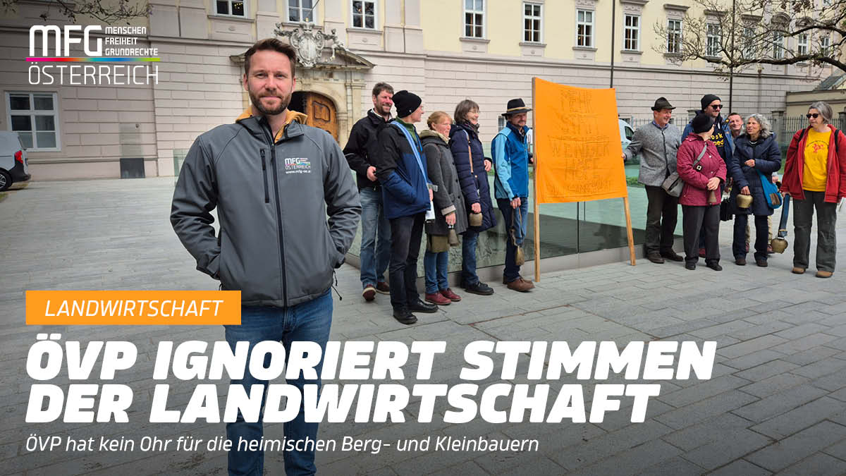 Zu „klein“? ÖVP hat kein Ohr für die heimischen Berg- und Kleinbauern