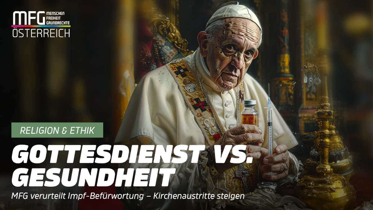 „Herr, bitte lass Hirn  für den Papst regnen“