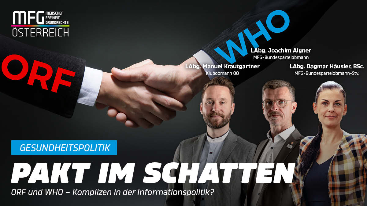 Freche ORF-Desinformation: WHO-Pandemievertrag hätte mit Verteilungsgerechtigkeit zu tun