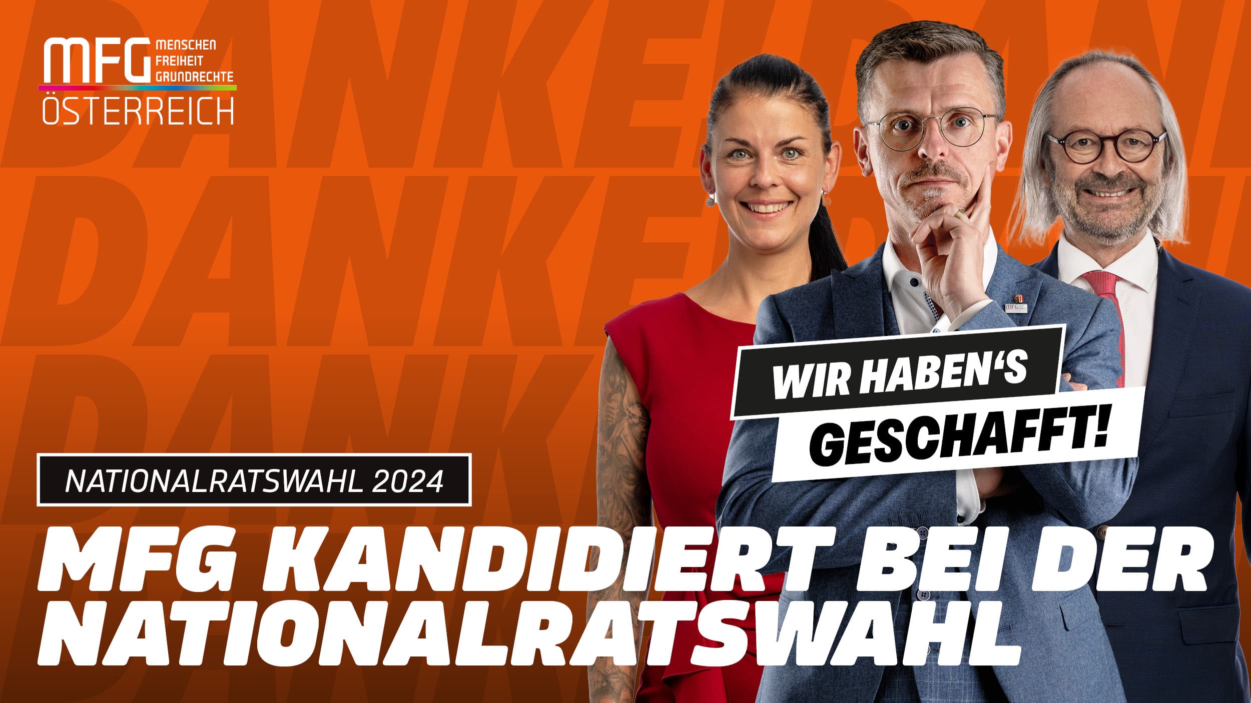 MFG setzt starkes Zeichen in Richtung Nationalratswahl 2024