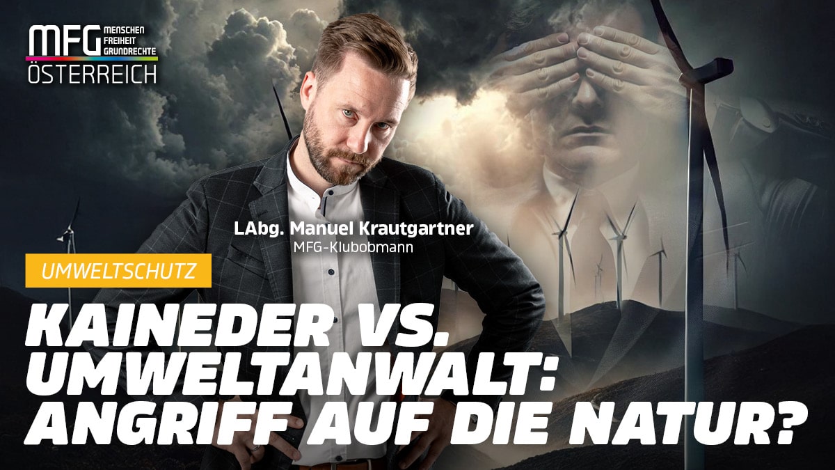 Wer stoppt den amoklaufenden CO2-Landesrat Kaineder?