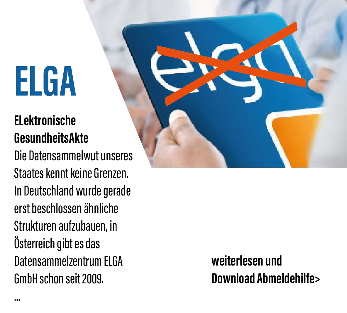 MFG SALZBURG – ELGA – ELektronische Gesundheits Akte