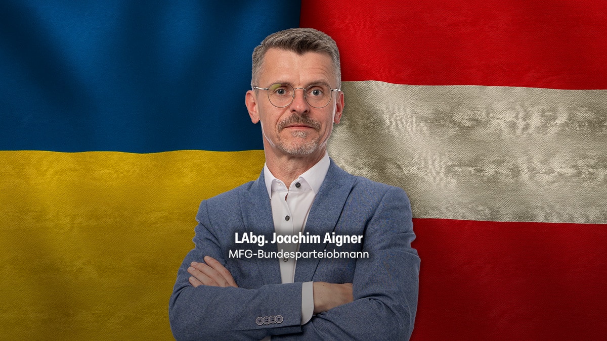 Politische Anbiederung statt Neutralität: MFG kritisiert Stelzers Ukraine-Deal