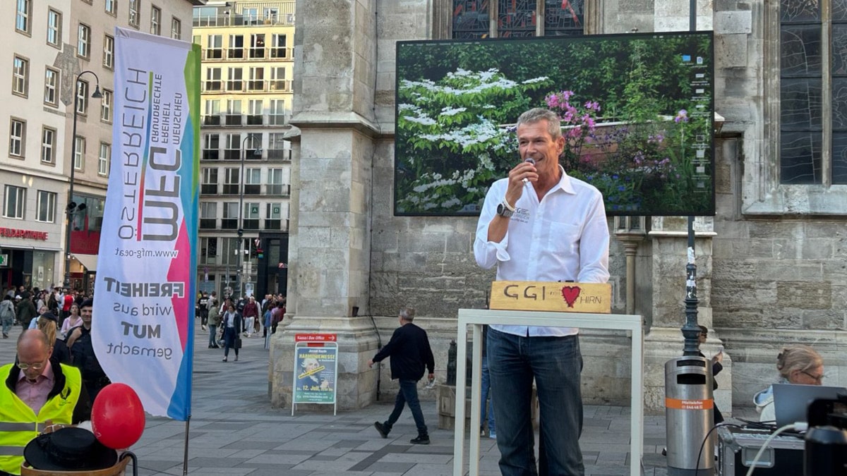 „Nein zu den WHO-Plänen!“ – Protest gegen IGV in Wien