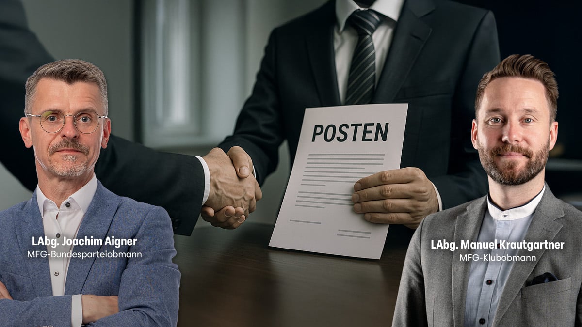 MFG: Causa Wöginger zeigt politische Doppelmoral