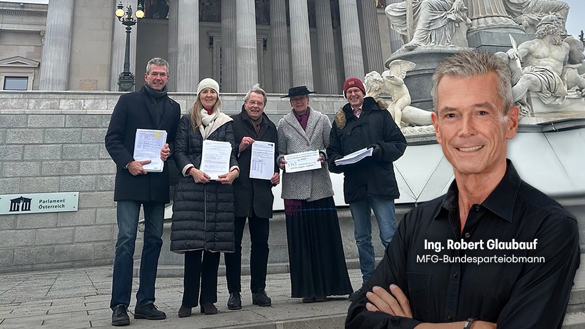 MFG zieht rote Linie gegen WHO-Vorgaben – Bürgerinitiative „NEIN zu den IGV der WHO“ – 4.005 Unterschriften im Parlament!
