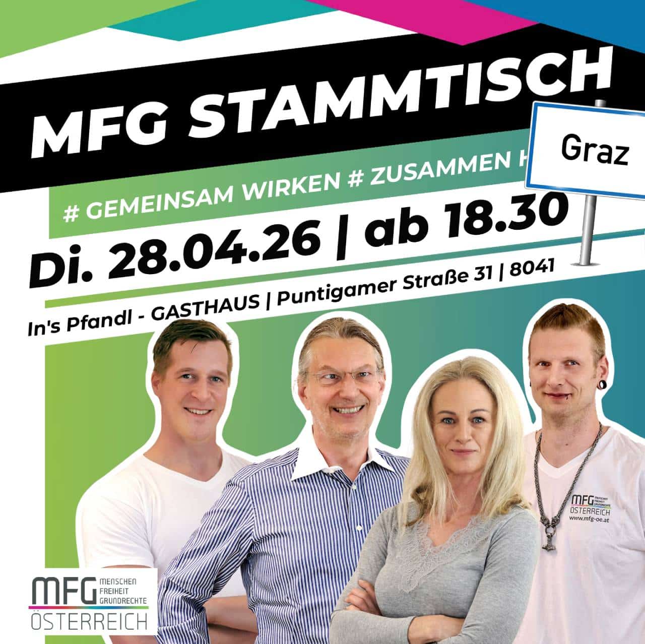 MFG STAMMTISCH GRAZ – Gemeinderatswahl!