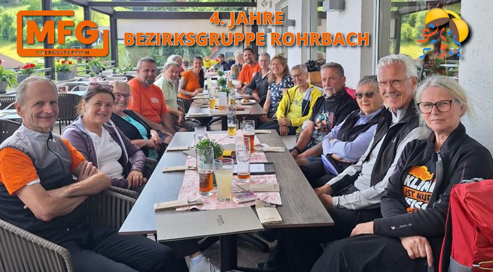 Vier Jahre MFG Bezirksgruppe Rohrbach!