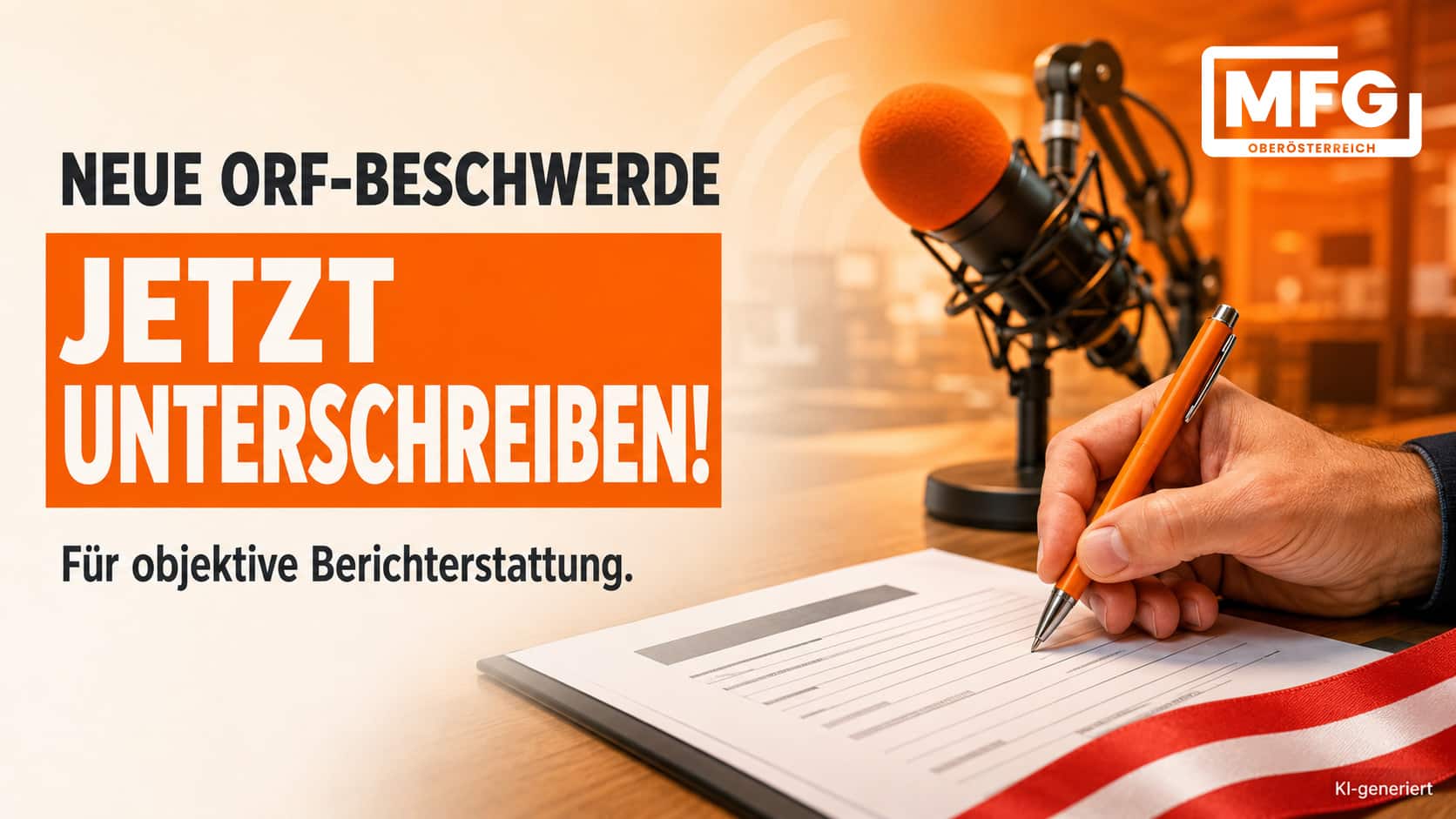 WICHTIG – EILIG Neue ORF-Beschwerde: Jetzt unterschreiben!